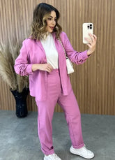 Conjunto Ary New - Rosa