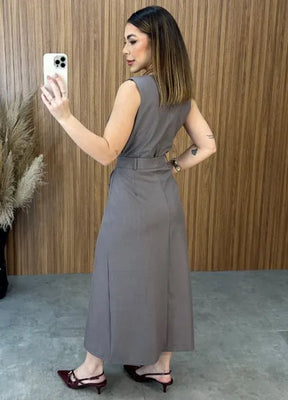 Conjunto Amalia - Cinza